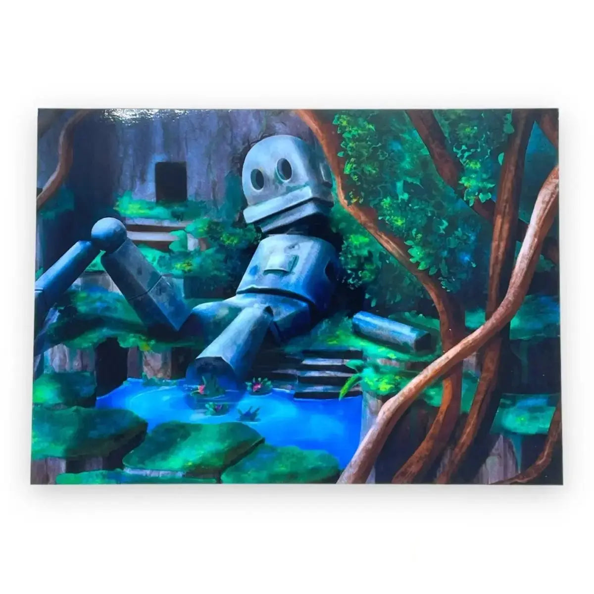 Robot in the Lake - Wall Art Poster Print Sttelland Boutique